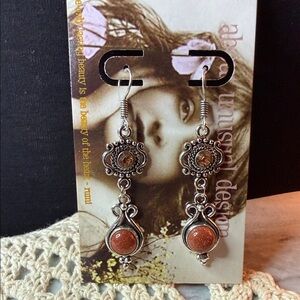 sandstone Dangle Earrings